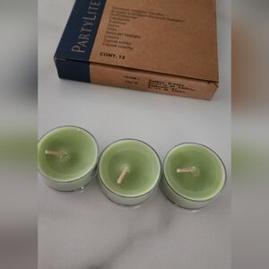 Green Tea Light Candles